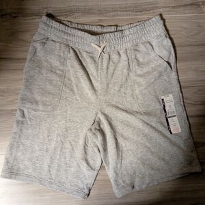 Wonder Nation Big Boy Youth XXL (18) Gray Stretch Shorts
